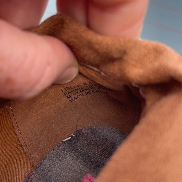 Rock & Candy tan suede ankle boots size 8.5 - Picture 6 of 9